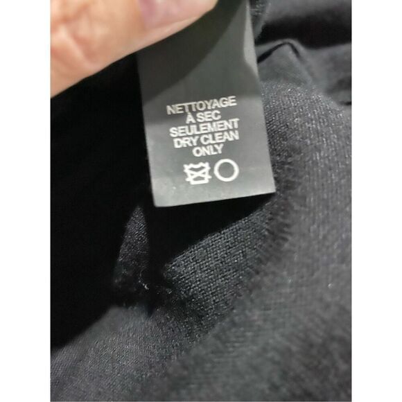 Size small/6 Marie Saint Pierre wool, blend, black and white dress or tunic. - Picture 11 of 11